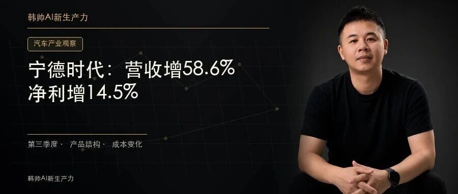 宁德时代营收增58.6%、净利增14.5%:增长背后,哪笔成本在变化? 文章封面